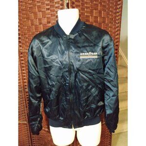 Vintage Swingster Goodyear Satin Jacket Mens Large 80s